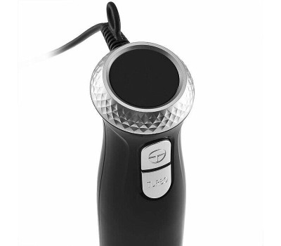 Блендер DELTA DL-7064 цвет: черный 1000 Вт, ТУРБО, насадка и нож из нерж.стали (12)