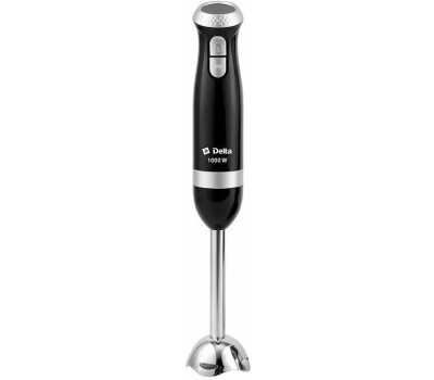 Блендер DELTA DL-7064 цвет: черный 1000 Вт, ТУРБО, насадка и нож из нерж.стали (12)