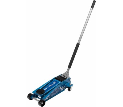 STELS Домкрат гидравлический подкатной, быстрый подъем, 3 т, Quick, 130-465 мм, профессиональный 51133