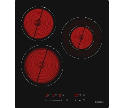 Варочная поверхность DARINA Варочная поверхность 6Р Е 3324 B черный