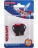 REXANT Переключатель клавишный 250В 15А (6с) вкл-вкл красный с подсветкой (1 шт/уп)