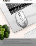 A4TECH Мышь беспроводная Fstyler FB35C, Bluetooth/Радио, оптическая, USB, 2000dpi, белый [fb35c icy white]