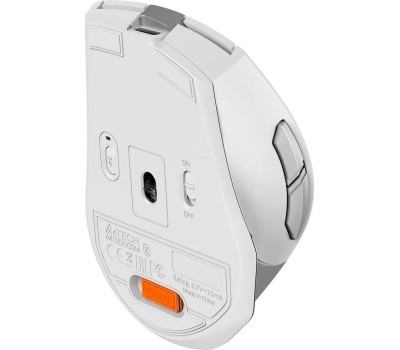 A4TECH Мышь беспроводная Fstyler FB35C, Bluetooth/Радио, оптическая, USB, 2000dpi, белый [fb35c icy white]