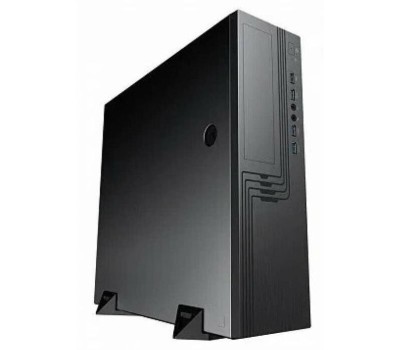 POWERMAN EL555BK PM-300ATX U3.0*2+U2*2+2*combo Audio: fan 9cm; intrusion switch Slim Case [6141876]