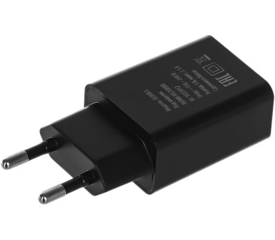 СЗУ BURO Сетевое зарядное устройство BUWA1, USB-A, 10.5Вт, 2.1A, черный [buwa10s100bk]