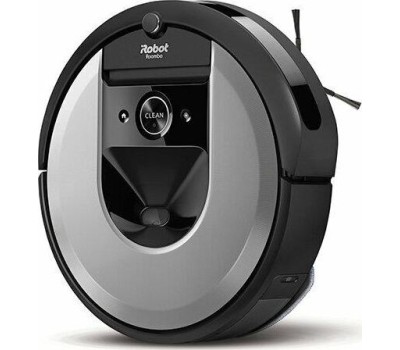 пылесосы IROBOT Робот-пылесос Roomba Combo i8+, 55Вт, черный графит/черный [i857040plus_rnd]