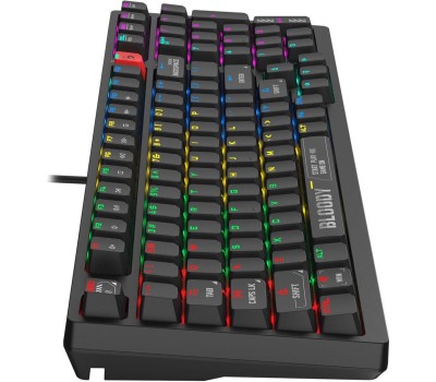 A4TECH Клавиатура Bloody S98, проводная, USB, механическая, черный [s98 black]