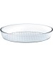 Форма для выпечки APPETITE Форма стекл овал 30x21x6см/2,4л рифл/дно ТМ