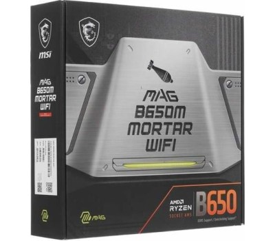 Материнская плата MSI Материнская плата MAG B650M MORTAR WIFI, Socket AM5, AMD B650, mATX, Ret
