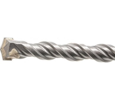 Бур DENZEL Бур по бетону, двойная спираль, три пылеотводящие кромки, 12 x 460 мм 705027