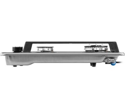 Варочная панель газовая MAUNFELD Газовая варочная панель EGHS.32.73CS/G, 2 конфорки, нержавеющая сталь, серебристый