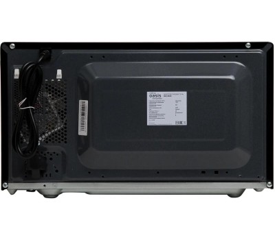 Микроволновая печь OASIS Микроволновая печь MW-80EB, 800Вт, 20л, черный