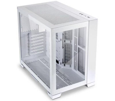 LIAN-LI Корпус ATX Lian Li O11 Dynamic Mini, Midi-Tower, без БП, белый [g99.o11dmi-s.00]