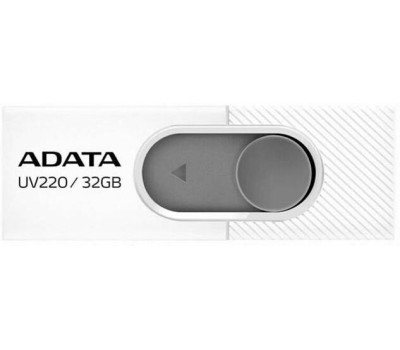 A-DATA Flash Drive 32GB UV220 USB2.0, белый и серый [auv220-32g-rwhgy]