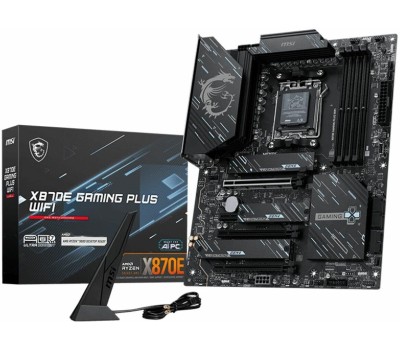 Материнская плата MSI Материнская плата X870E GAMING PLUS WIFI, Socket AM5, AMD X870E, ATX, Ret