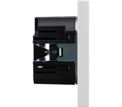 KRANZ Розетка STRONG USB-A+Type-C 3А с функцией быстрой зарядки жемчуг