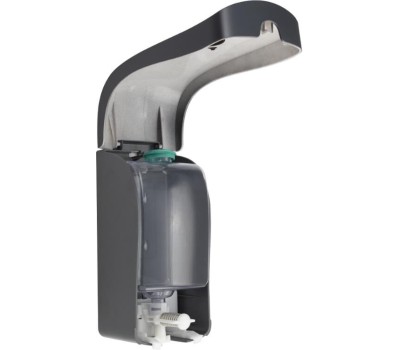 GFmark - Дозатор жидкого МЫЛА, универсальный, пластиковый, 1000 мл, цвет ЧЁРНЫЙ. 636