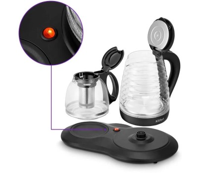 Чайный набор Kitfort КТ-6732 черный KITFORT KT-6732