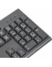 Клавиатура ОКЛИК 120M черный USB