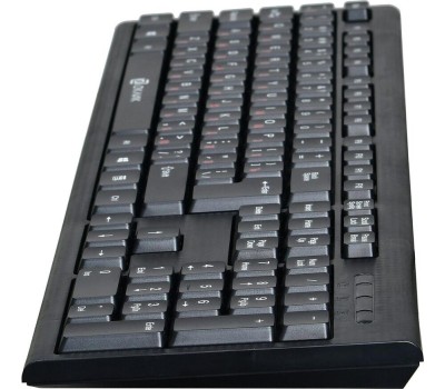 Клавиатура ОКЛИК 120M черный USB