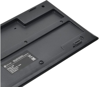 Клавиатура ОКЛИК 120M черный USB