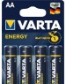 Элементы питания VARTA (04106213414) BL4 LR6 ENERGY ALKALINE (4106)