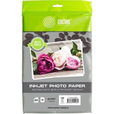 Фотобумага CACTUS CS-GA415050ED - глянцевая - A4/150г/м2/50л./