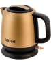 Чайник KITFORT KT-6111 золотистый/черный (нержавеющая сталь)