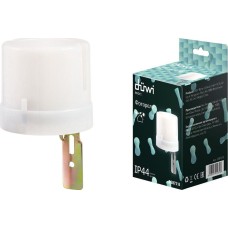 Датчик освещения фотореле DUWI 25872 8 FR-02 белый