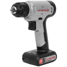 Дрель ИНТЕРСКОЛ Дрель-шуруповерт ДА-12ЭР 20 СМАРТ-Д, 1.5Ач, без ЗУ, с одним аккумулятором [883.0.1.00]