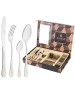 Столовые приборы AGNESS 942-045 на 6 персон (24 предмета)