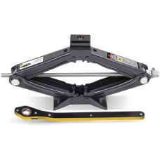 Домкрат ромбический AVS JA-2000SR, 2т, 100-410мм трещоточ.рукоять, с резиновой опорой + сумка