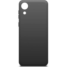 BORASCO Чехол (клип-кейс) Microfiber Case, для Samsung Galaxy A03 Core, черный [40947]
