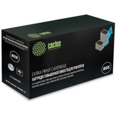 Картридж CACTUS Картридж CS-CF280X-MPS, CF280XX, черный / CS-CF280X-MPS
