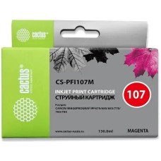 Картридж CACTUS Картридж CS-PFI107M, PFI-107 M, пурпурный / CS-PFI107M