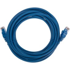 REXANT Шнур коммутационный патч-корд U/UTP, CAT 6, RJ45-RJ45, 26AWG, LSZH, синий, 5м