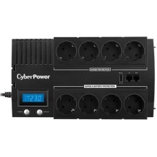 ИБП CYBERPOWER ИБП BR1000ELCD {Line-Interactive, 1000VA/600W USB/RJ11/45/USB charger A/С (4+4 EURO), 12В/9 Ач х 1}
