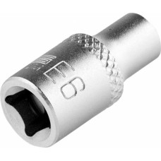 Головка торцевая STELS Головка торцевая 1/4, Е6, CrV 13865