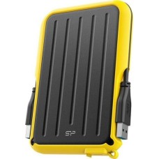 SILICON POWER 4ТБ Внешний диск HDD Armor A66 SP040TBPHD66LS3Y, USB 3.0, желтый