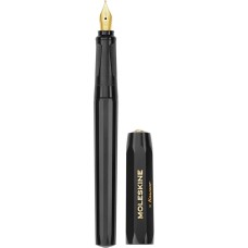 MOLESKINE Ручка перьевая Kaweco корп.черный чернила синий коробка подарочная [kawfountpenmbk]