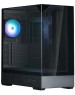 ZALMAN Корпус MidTower P40 Prism черный (ATX, без БП, 2xUSB3.0+USB3.2, 1x120mm ARGB) ( P40 Prism Black)