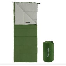 NATUREHIKE Мешок спальный левый F150 зелёный NH22MSD05 (109792)