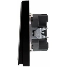 KRANZ Выключатель STRONG 2 кл перекрестный (переключатель) 10А с/у антрацит