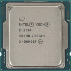 INTEL Процессор для серверов Xeon E-2314 2.8ГГц [cm8070804496113]