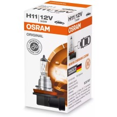 Лампа галогенная OSRAM Автолампа галогенная H11 (55W PGJ19-2) ORIGINAL LINE 12V