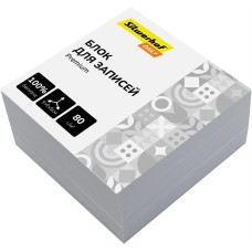 SILWERHOF Блок для записей бумажный Daily Премиум 90х90х50мм 80г/м2 100% белый