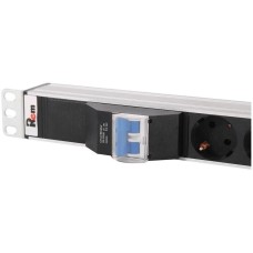 REM Блок распределения питания R-16-10S-10C19-A-1420-3 верт.размещ. 10xSchuko 10xC19 базовые 16A Schuko 1.5м