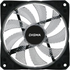DIGMA Вентилятор для корпуса DFAN-FRGB2 RGB 120х120x25 черный 3-pin 4-pin (Molex) 23дБ Ret