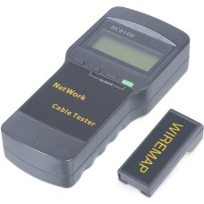 CABEUS Тестер кабельный CT-LCD-RJ45 черный