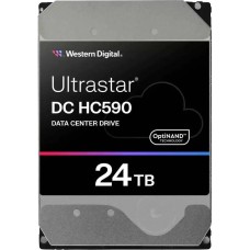 WD Жесткий диск Ultrastar DC HC590 WUH722624ALE6L4, 24ТБ, HDD, SATA III, 3.5